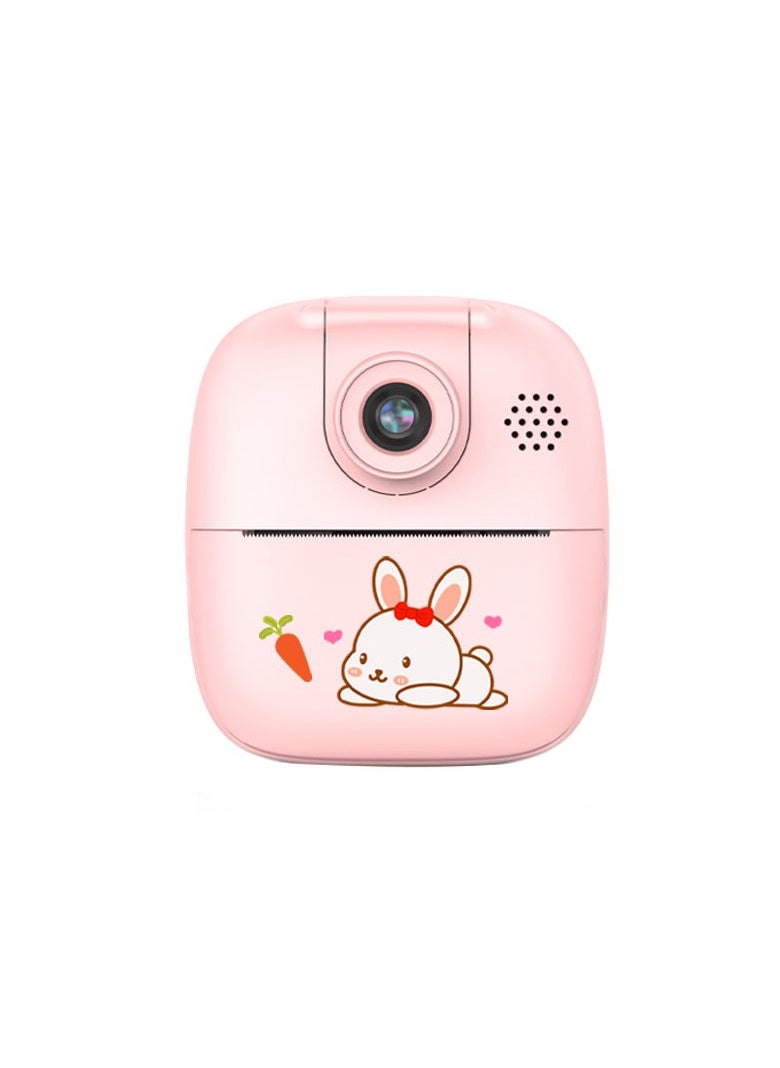 Kids Digital Camera with Instant Printing Portable Mini Camera Thermal Print Selfie Function And Two Inch Instant Print Feature For Children And Pocket Sized Fun