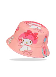 Anime Unisex Cartoon Bucket Hat, Reversible Double Side Wear Sun Hat Packable Beach Hat Cute Kawaii Cartoon Print Bucket Hat Fisherman Fishing Sun Cap for Adult Women Men Girl Boy Unisex