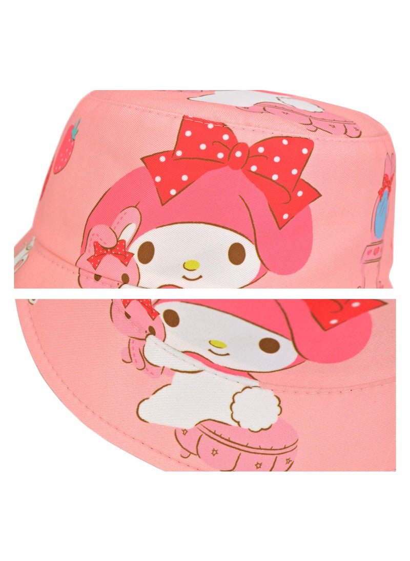 SYOSI - Anime Unisex Cartoon Bucket Hat, Reversible Double Side Wear Sun Hat Packable Beach Hat Cute Kawaii Cartoon Print Bucket Hat Fisherman Fishing Sun Cap for Adult Women Men Girl Boy Unisex - Image 1