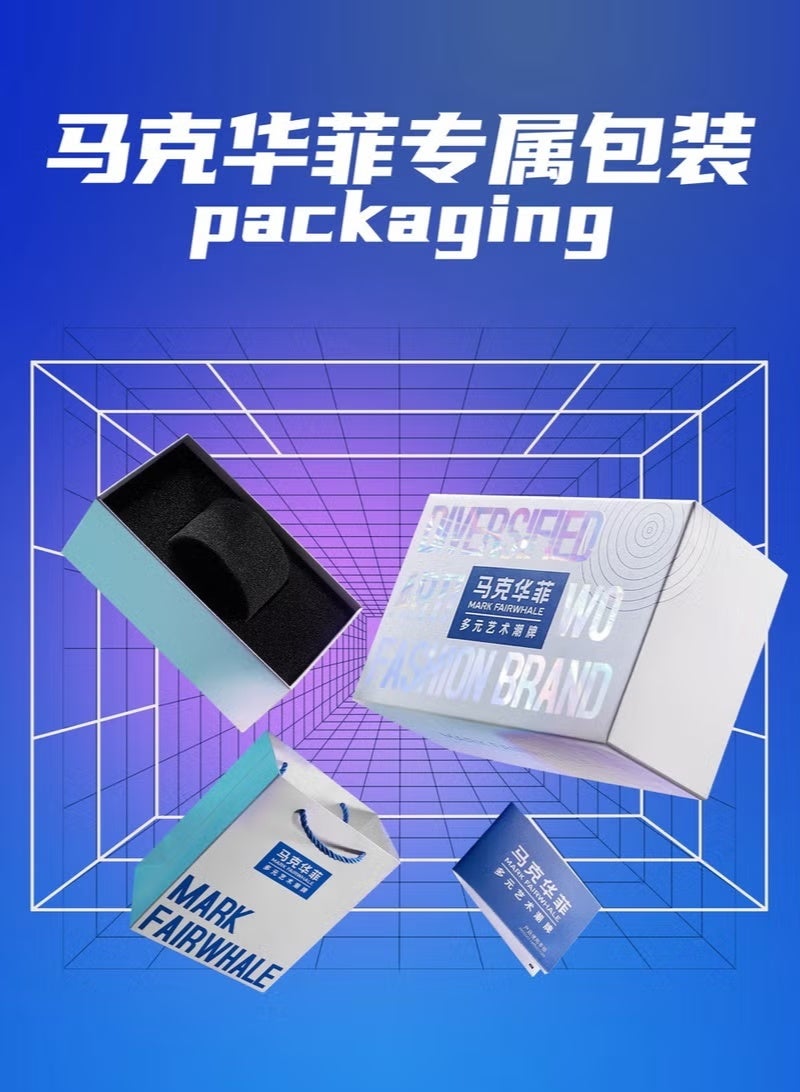 مارك وارفيلد الرجل الجديد ساعات رجالية، كوارتز، شريط راتنج فاخر مقاوم للماء، ساعات رياضية، ساعات مقاومة للماء للرجال، ساعات سوداء للرجال، ساعات أوتوماتيكية للرجال، كرونوغرافات، رجال - Image 5