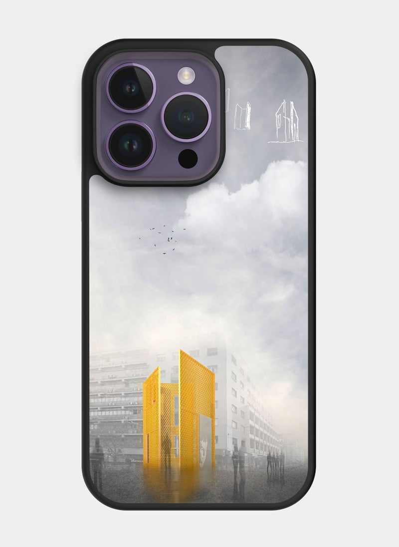 PXLAAT iPhone 14 Pro case cover Architectural Design - Image 1