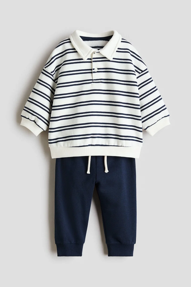 اتش اند ام طقم سويت شيرت - عبوة من قطعتين