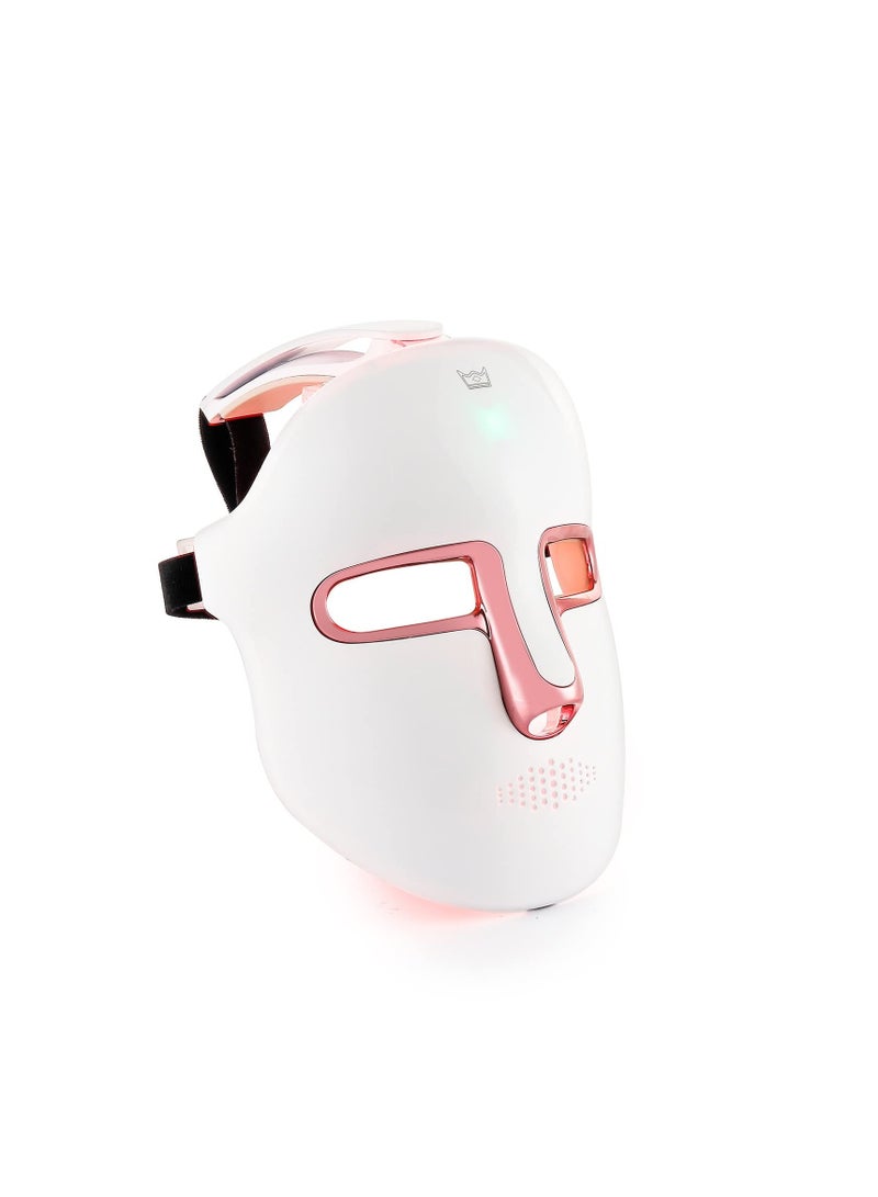 Cordless 7 Color LED Face Light Therapy Mask Beauty Skin Rejuvenation Photon Device for Skin Rejuvenation Anti Aging Removal Wrinkles Shrink Pores Fine Lines Skin Tightening - Image 1