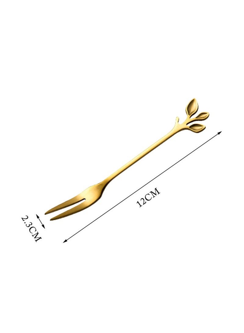 SHAOZHEN 6-Piece Stainless Steel Fork Set - Image 2