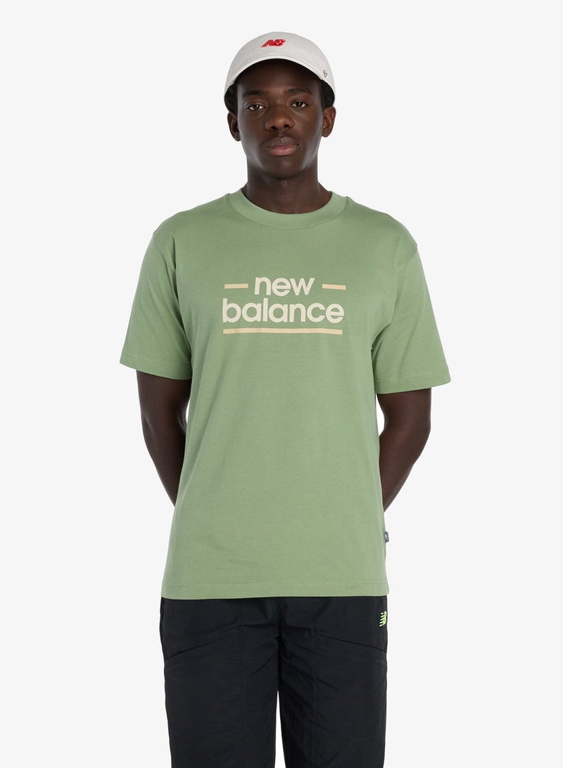 New Balance Linear Lines T-Shirt - Image 1