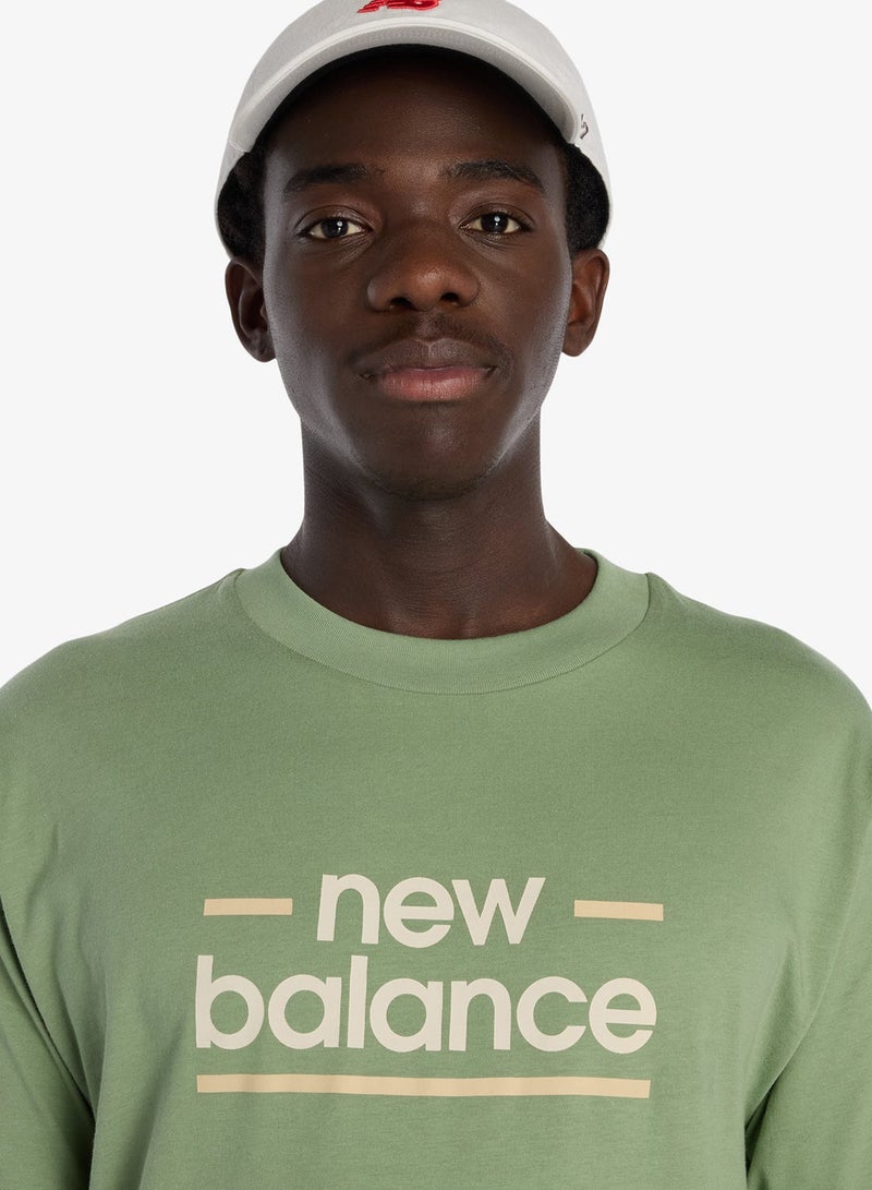 New Balance Linear Lines T-Shirt - Image 4