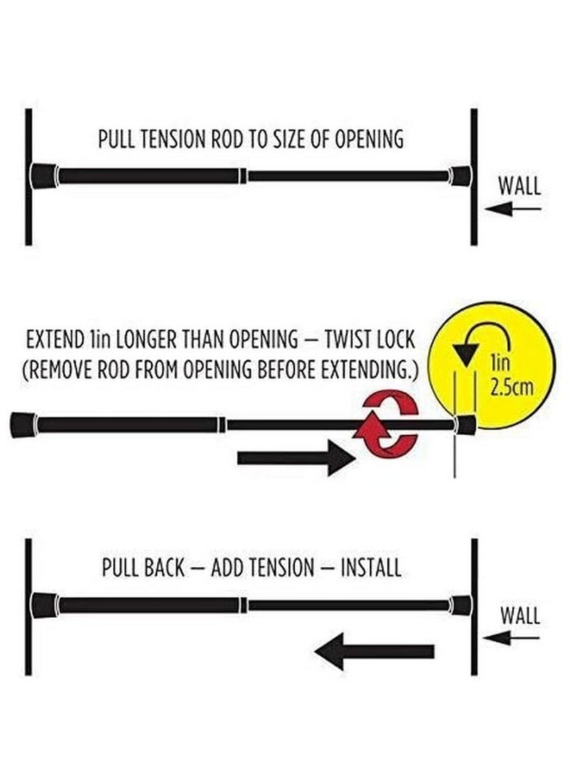 Brushed Stainless Steel Forma Constant Tension Rod - pzsku/Z1173AD08D9C07C5FD339Z/45/_/1737584846/3409a8cf-a00a-476d-9fa9-676c1ba01f82