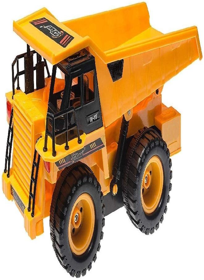 Top Race Top Race Remote Control Dump Truck Toy - Remote Control Construction Vehicle RC Dump Truck Toys Construction Toys Vehicle RC Truck Toys for 8 - 12 Years Old Boys and up - Toy Trucks 1:18 Scale  - Image 2