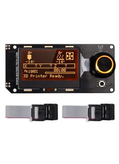 LCD Graphic Smart Display Control Board & Cable Kit for 3D Printers - Mini12864 V2.0, Compatible with Ender-3, VORON 2.4, Prusa-i3, RAMPS 1.4, RepRap, Mendel, Prusa, Arduino