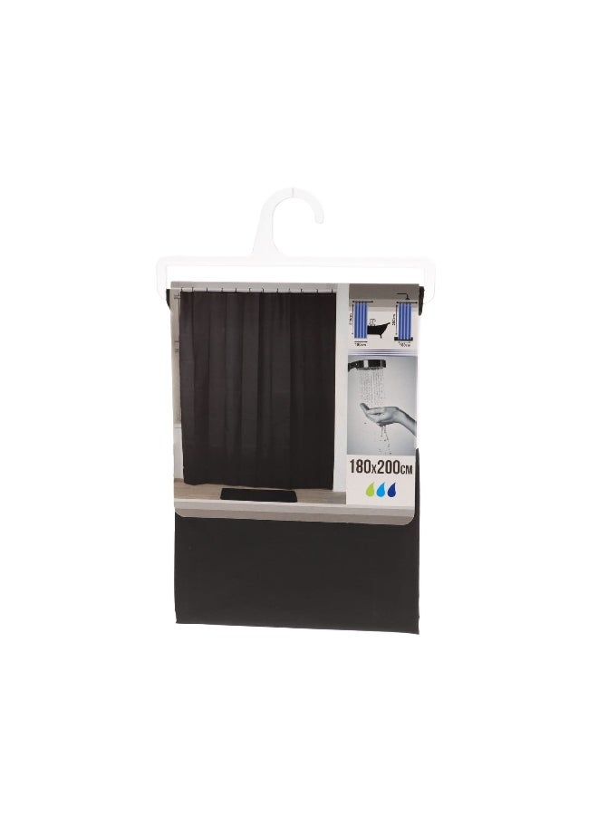 تيندانس ستارة حمام بيفا خفيفة الوزن وعالية الجودة باللون الاسود 180 × 200 سم 1101103 - Image 2