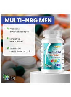 AMS Multi-Nrg One Daily Multivitamin For Men 45S  - Image 2