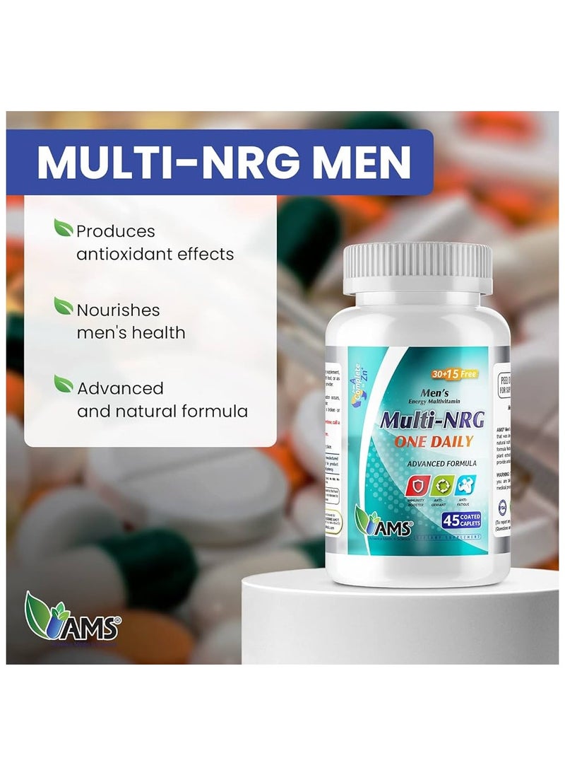 AMS - Multi-Nrg One Daily Multivitamin For Men 45S - Image 1