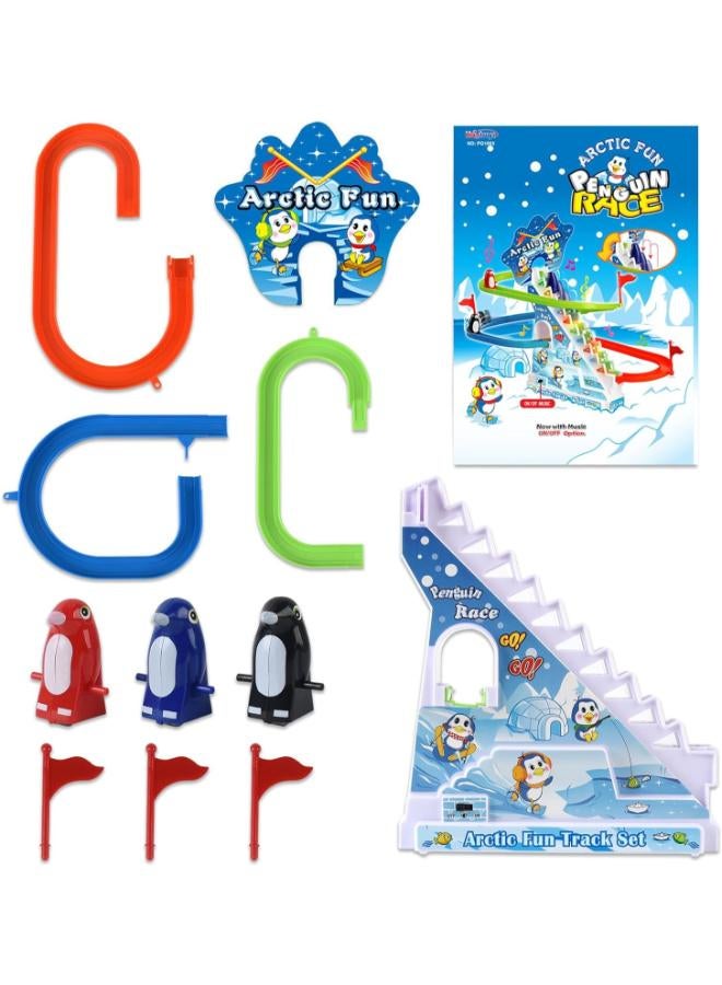 Penguin Race Slide Toy with Lights & Music - Image 4