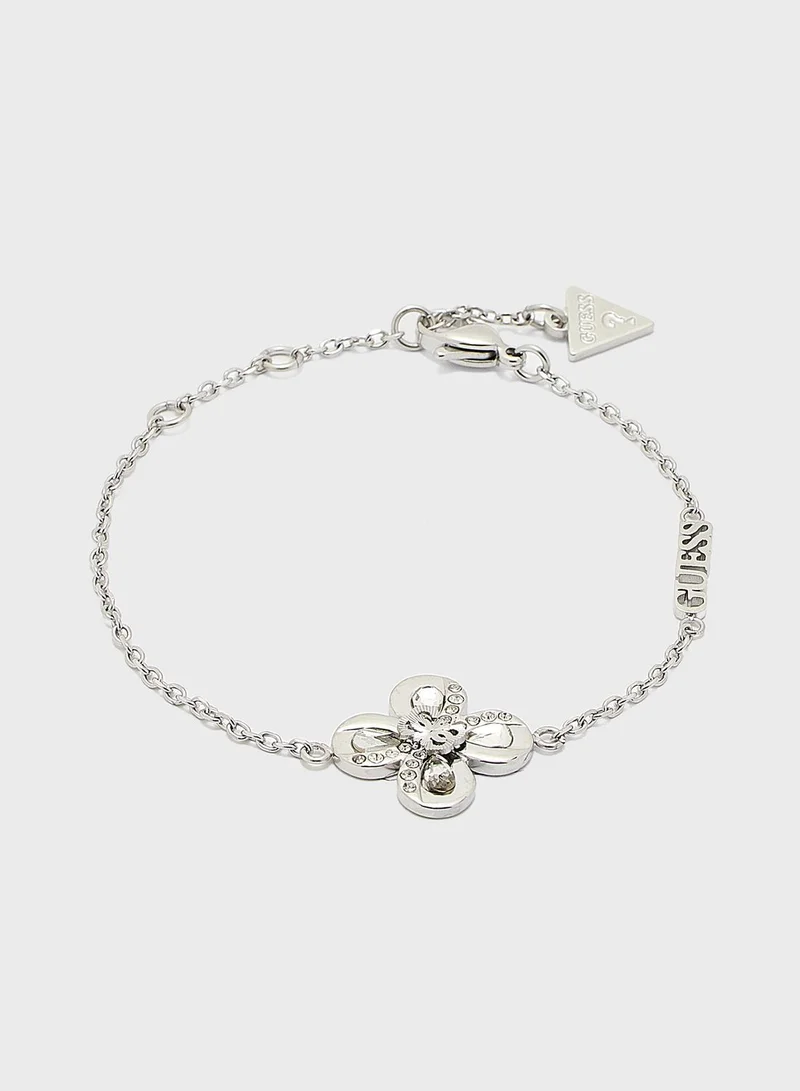 GUESS 4G Flower Bangle