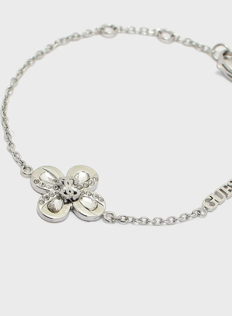 GUESS 4G Flower Bangle