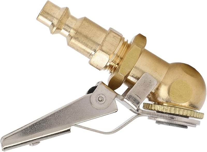 Universal 1 4 Inch FNPT Tire Inflator Chuck with Clip for Car Truck Motorcycle 150 PSI - Image 3