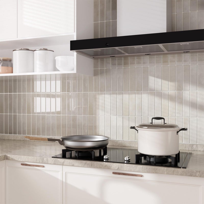 Umedol Peel and Stick Backsplash 10-Sheets of 11.42'' x 9'' Self-Adhesive Peel and Stick 3D Wall Tile for Kitchen, Bathroom - Image 2