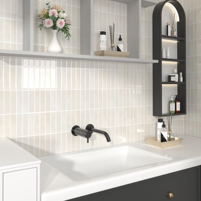 Umedol Peel and Stick Backsplash 10-Sheets of 11.42'' x 9'' Self-Adhesive Peel and Stick 3D Wall Tile for Kitchen, Bathroom - Image 5