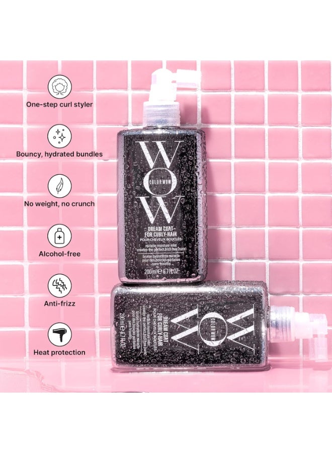 WOW Curl Defining Anti-Frizz Hair Spray – Lightweight Moisture Formula for Soft, Bouncy & Defined Curls, Humidity-Resistant Styling Treatment for Frizz-Free, Natural-Looking Hair - Image 4