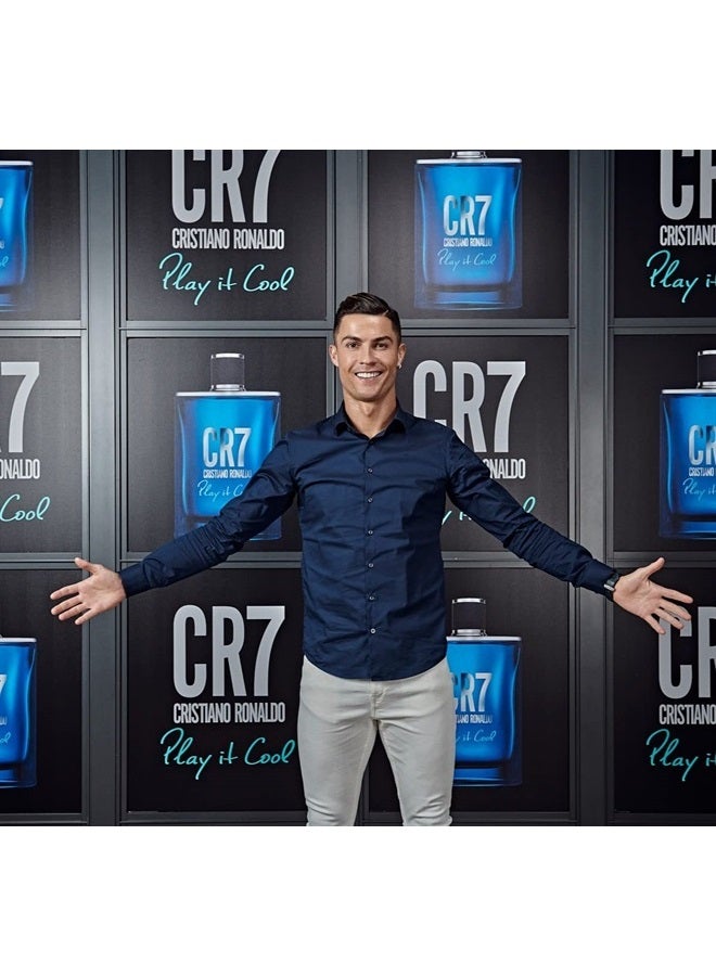 Cristiano Ronaldo CR7 Play It Cool Cristiano Ronaldo - Eau De Toilette Cologne Scent for Men - With Mandarin, Bergamot, Lavender, and Musk - From Cristiano Ronaldo's Original Men's Fragrance Collection - 3.4 oz - Image 2