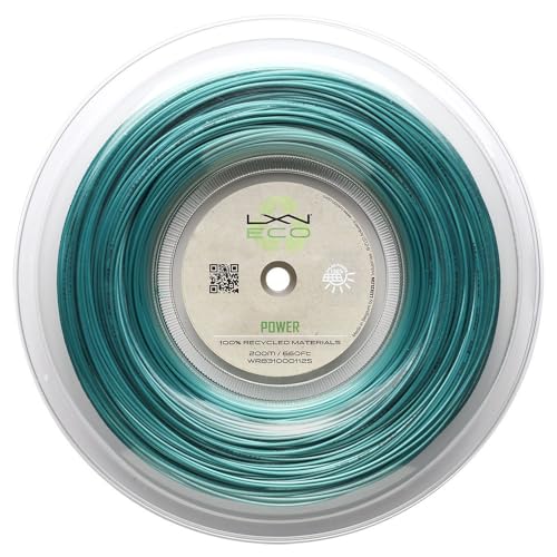 Luxilon Eco Power Tennis String - 200m Reel, Teal - Image 5