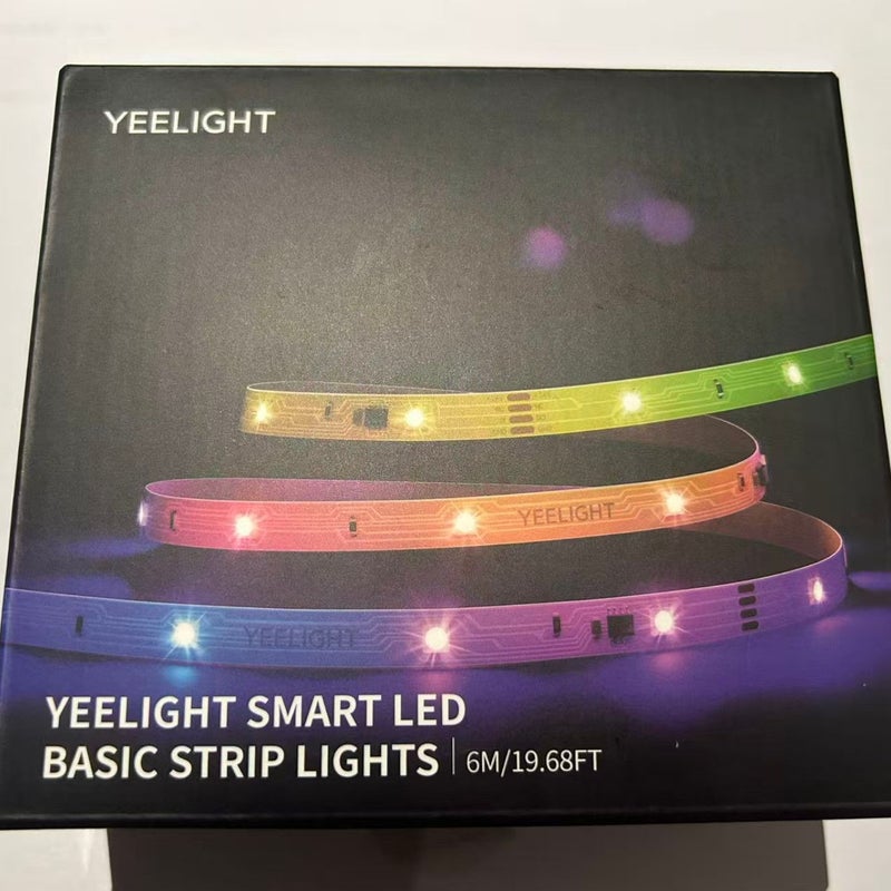 يلايت 【Yeelight】شريط إضاءة LED ذكي متعدد الألوان RGBIC من يلايت مع تأثيرات ديناميكية متزامنة مع الموسيقى للألعاب والأجواء - Image 1