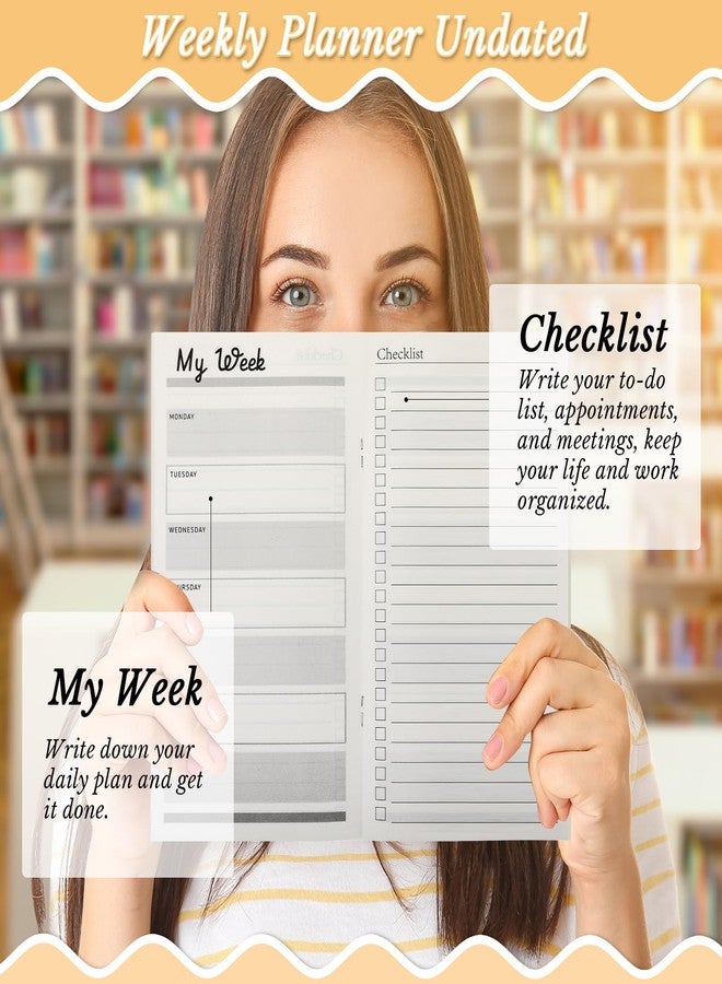 Qilery 30 Pcs 2026-2027 Daily Weekly Planner Bulk Employee Appreciation Gifts Small Pocket Journal to Do List Goals Notepad for Nurse Team Coworkers Social Worker Teacher (Bright Color) - Image 3