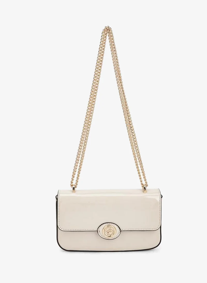 سيليست Solid Crossbody Bag with Chain Strap
