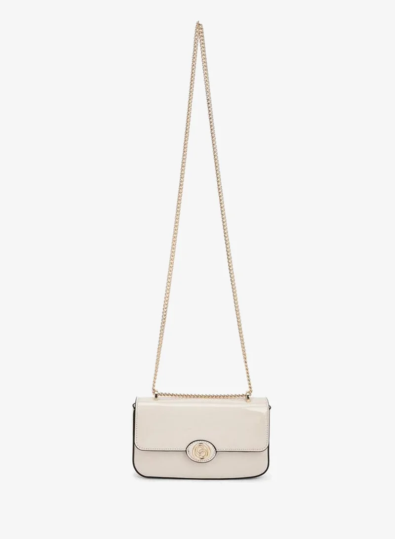 سيليست Solid Crossbody Bag with Chain Strap