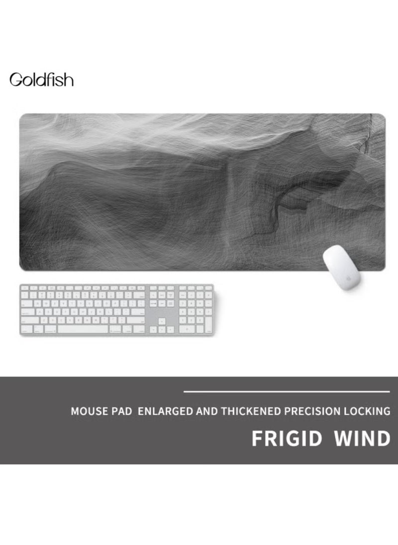 Goldfish - Large Size Simplicity Mousepad 400 × 900mm - Image 1