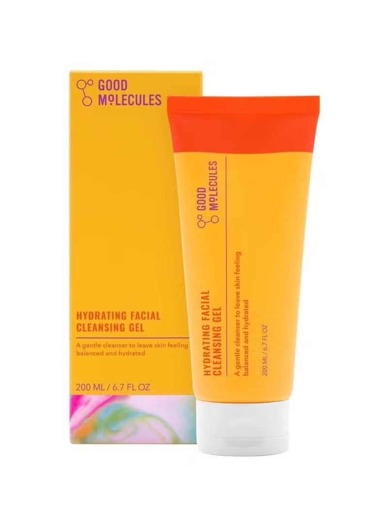 Good Molecules Hydrating Facial Cleansing Gel - Face Wash with Rosewater and Pineapple - Skincare for Face, Brighten, Cleanse and Moisturize - Image 1