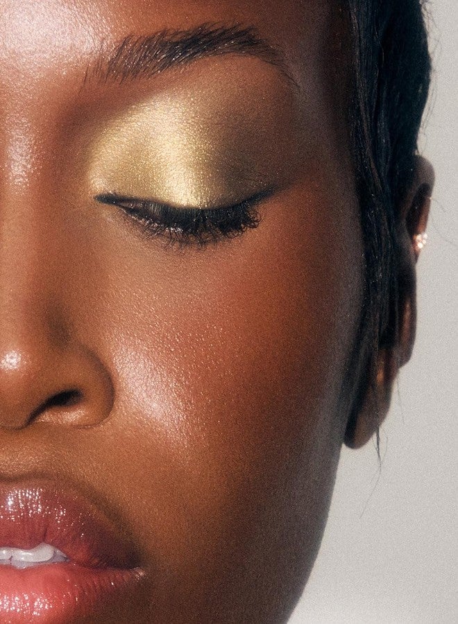 MAKE Beauty Multi-Chromatic Eye Shadow. Metal Reflecting Luminous Foil Finish Creamy, Buildable, Dimensional Long-wear, Crease-proof Powder Eyeshadow, Multichrome Shade - Surplus - Image 2