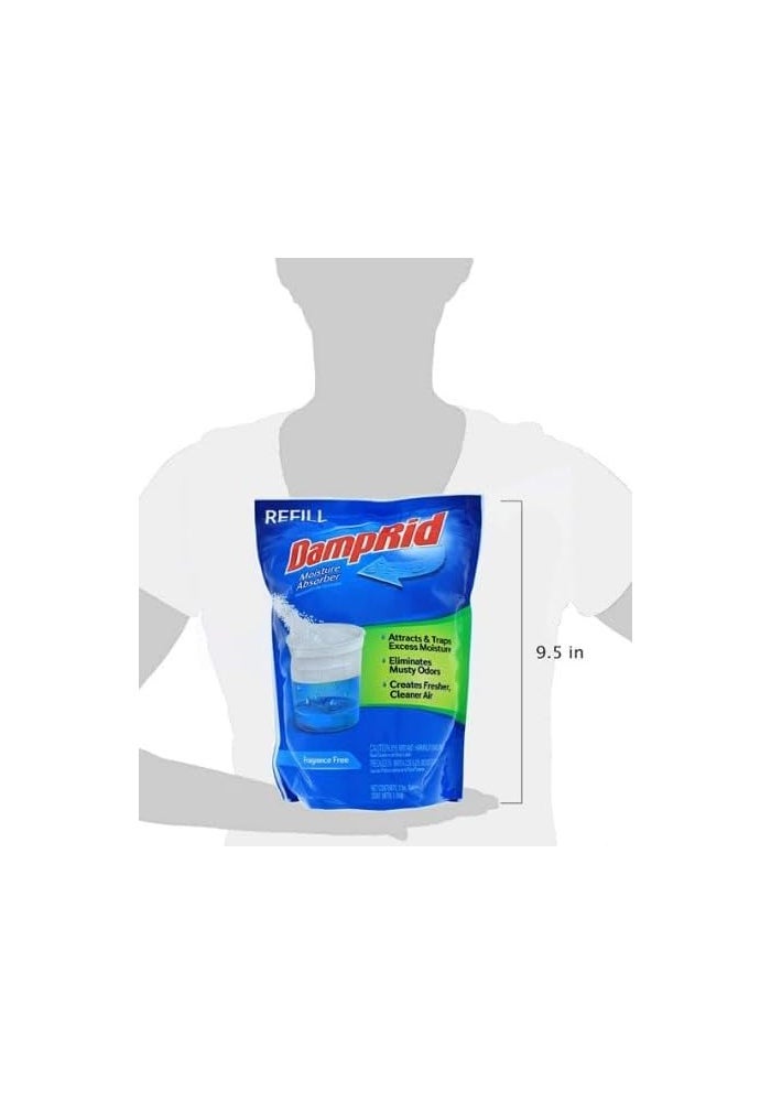 DampRid FG30K Moisture Absorber Refill, 42-Ounce - Fragrance Free - Image 2