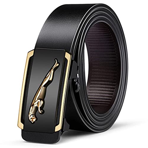 ZORO Vegan Leather Belt for Men | Black | Formal/Casual (36, BLACK G11) - Image 1