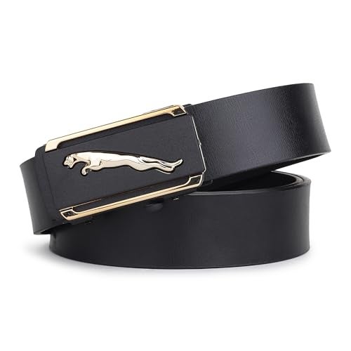ZORO Vegan Leather Belt for Men | Black | Formal/Casual (36, BLACK G11) - Image 2