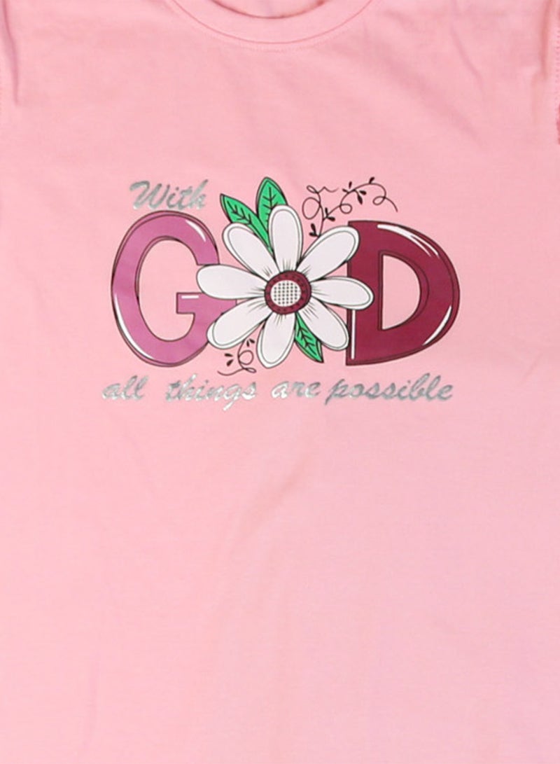 Zercon Summer Pajama Set for Girls  9077 - Image 2