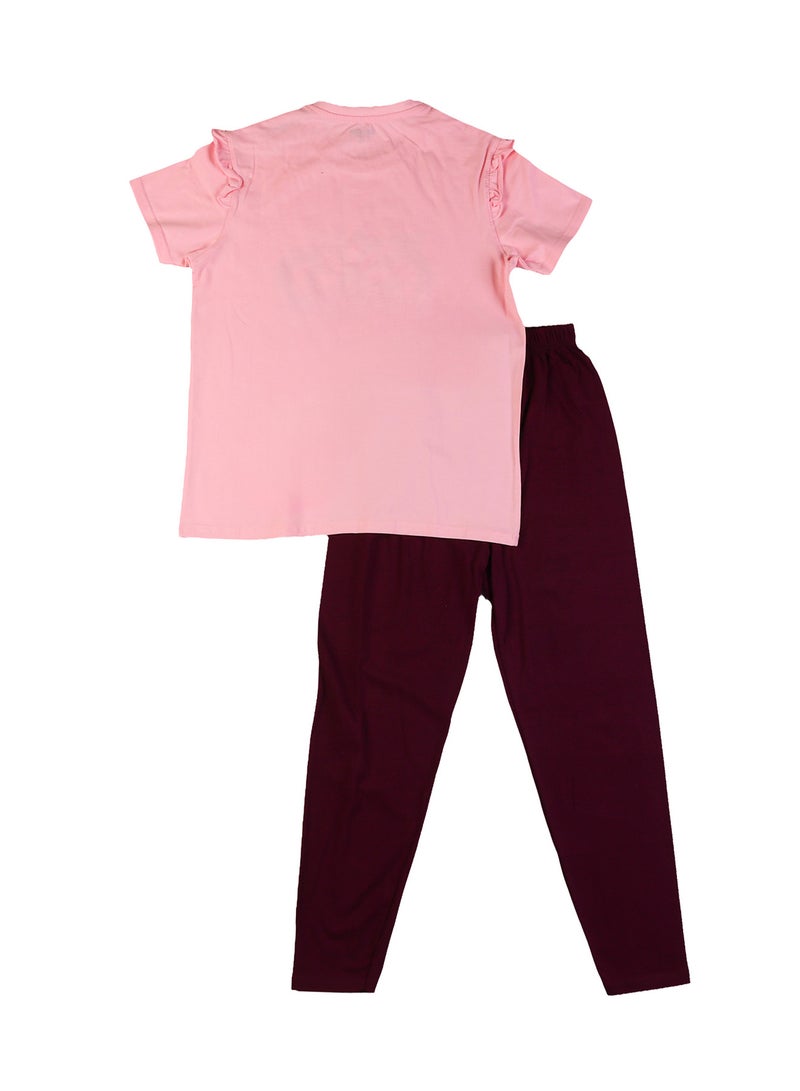 Zercon Summer Pajama Set for Girls  9077 - Image 3