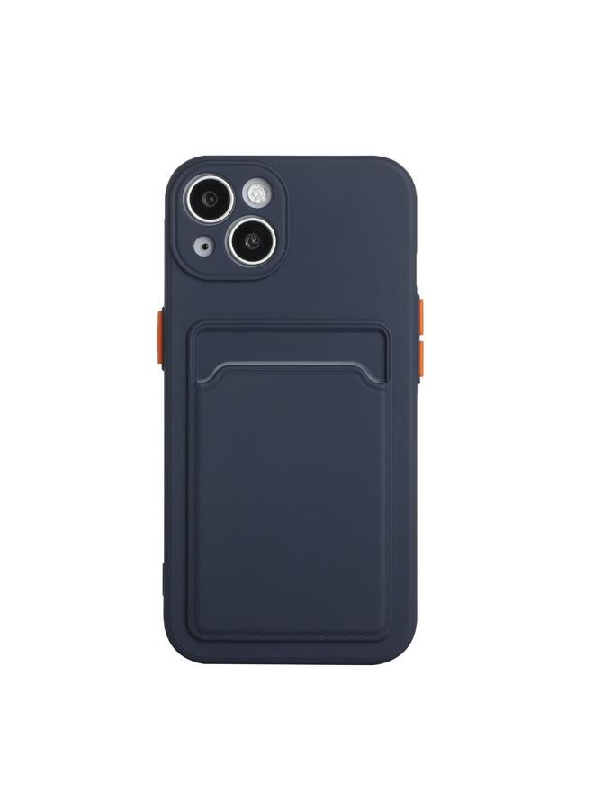 اس-توب جراب لهاتف iPhone 14 بتصميم فتحة بطاقة، جراب هاتف TPU مقاوم للصدمات - Image 2