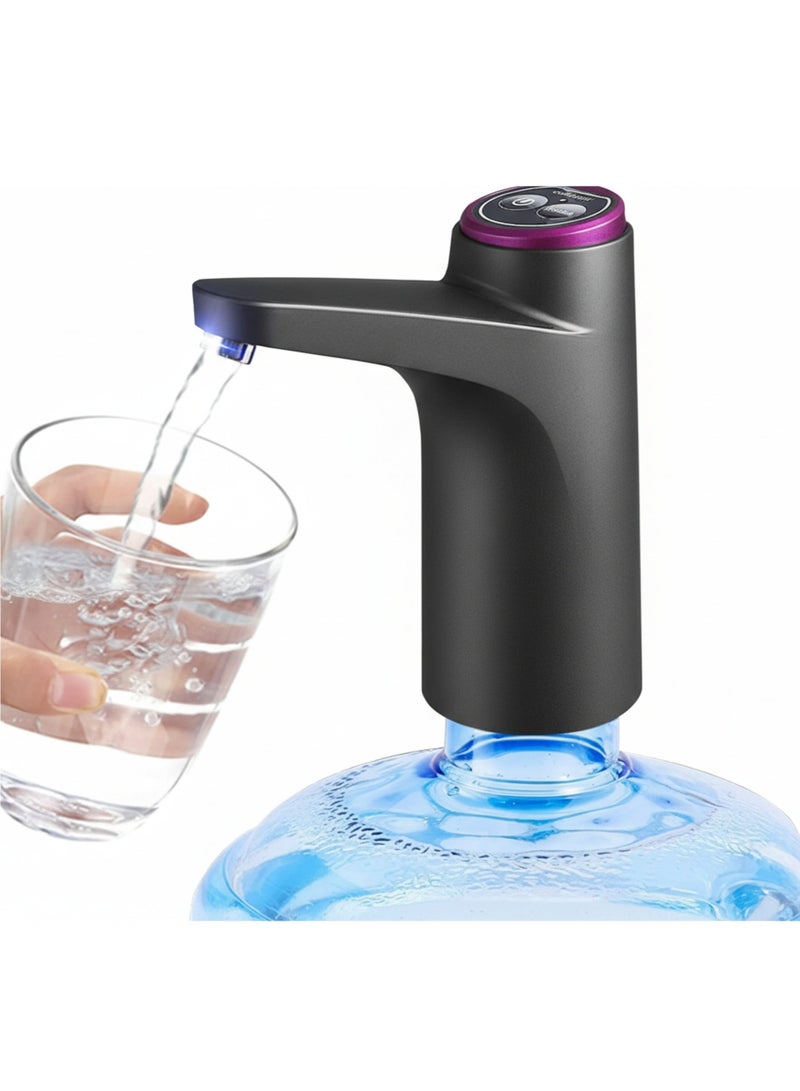 vexa pro Rechargeable Water Bottle Pump USB Charging Automatic Universal Wireless Smart Portable Drinking Water Dispenser Pump for 3 to 5 Gallon Bottle - Image 1