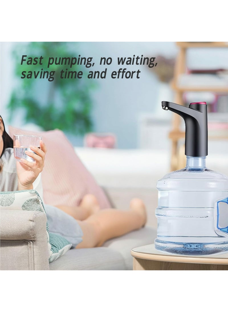 vexa pro Rechargeable Water Bottle Pump USB Charging Automatic Universal Wireless Smart Portable Drinking Water Dispenser Pump for 3 to 5 Gallon Bottle - Image 4