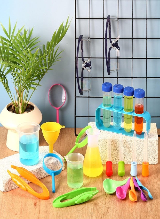 Copkim 39 Pcs Science Kits for Kids Educational Lab Science Experiments Early Learning Set Include Beakers and Test Tubes Droppers for Boys and Girls Birthday Party Gift - Image 3