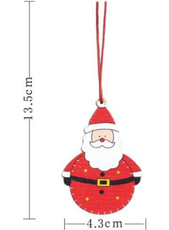 BGM 3-Piece Decorative Wooden Pendant Multicolour - Image 3