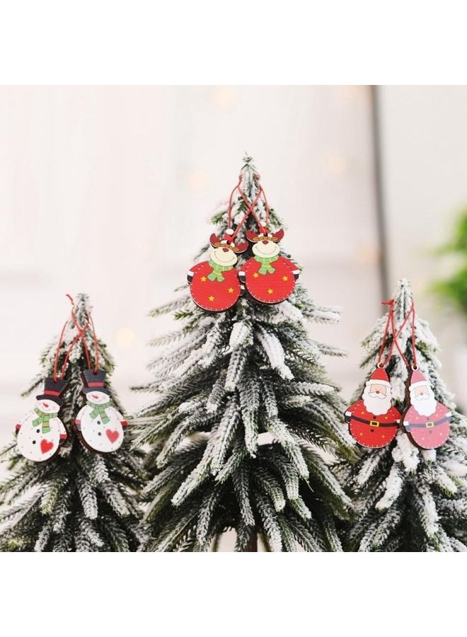 BGM 3-Piece Decorative Wooden Pendant Multicolour - Image 2