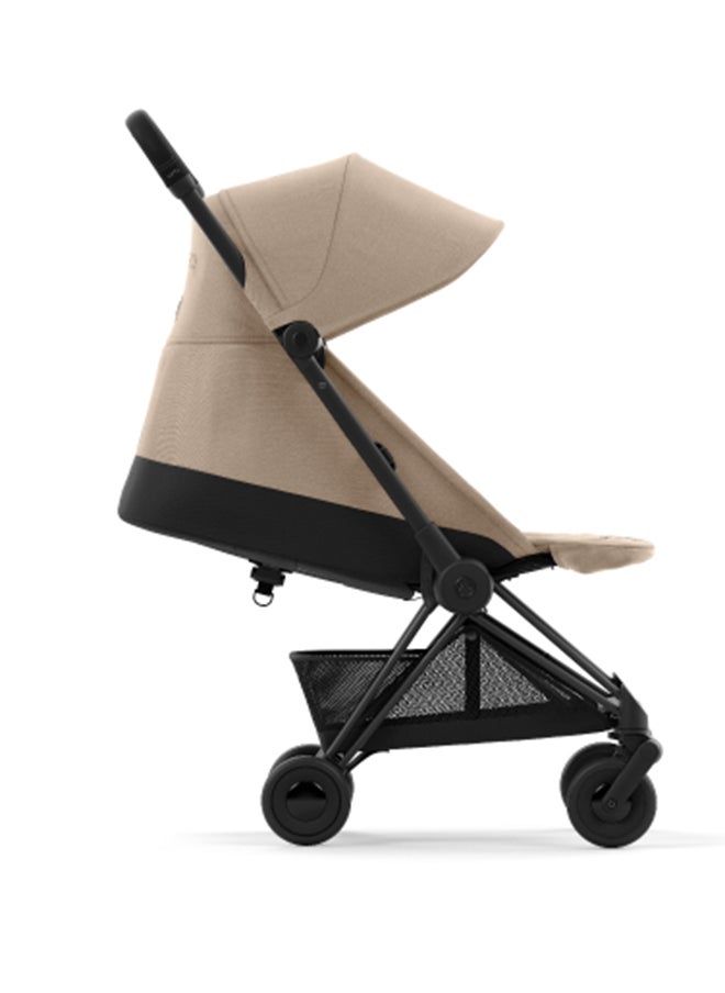 cybex Coya Stroller Matt Black - Cozy Beige  - Image 4