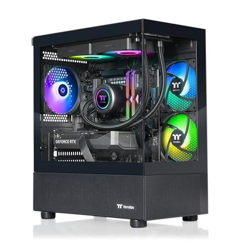Thermaltake LCGS View i570-170 Gaming Desktop (Intel Core™ i9-14900KF, ToughRam 32GB DDR5 6000MT/s RGB Memory, NVIDIA® GeForce RTX™ 5070, 1TB NVMe M.2, WiFi, Windows 11) V17B-B76B-570-LCS - Image 1