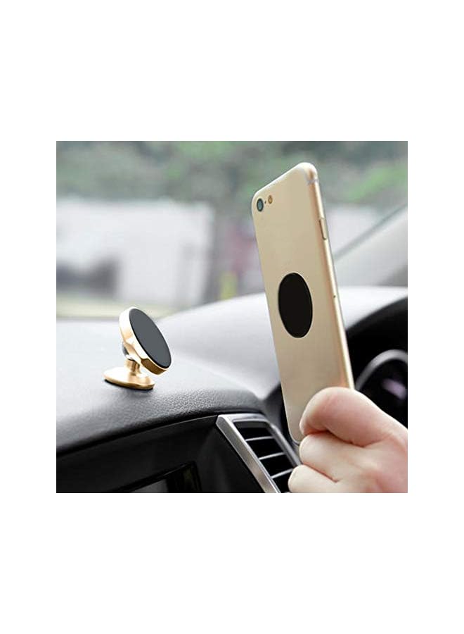 Green Tiger 12 Pcs Metal Plate, Phone Car Mount Metal Plate Replacement with Sticker,Compatible with Magnetic Mount,8 Rectangle and 4 Round-Black,Silver - Image 5
