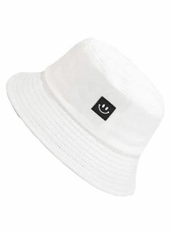 SYOSI Unise Hat Summer Travel Bucket Beach Sun Fishing Hat Smile Face Visor Unisex Fashion Fisherman Cap, for Men Women Teens Kids  - Image 5