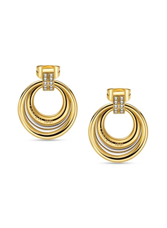 شيروتي 1881 Gisella Stainless Steel Drop Earrings for Women