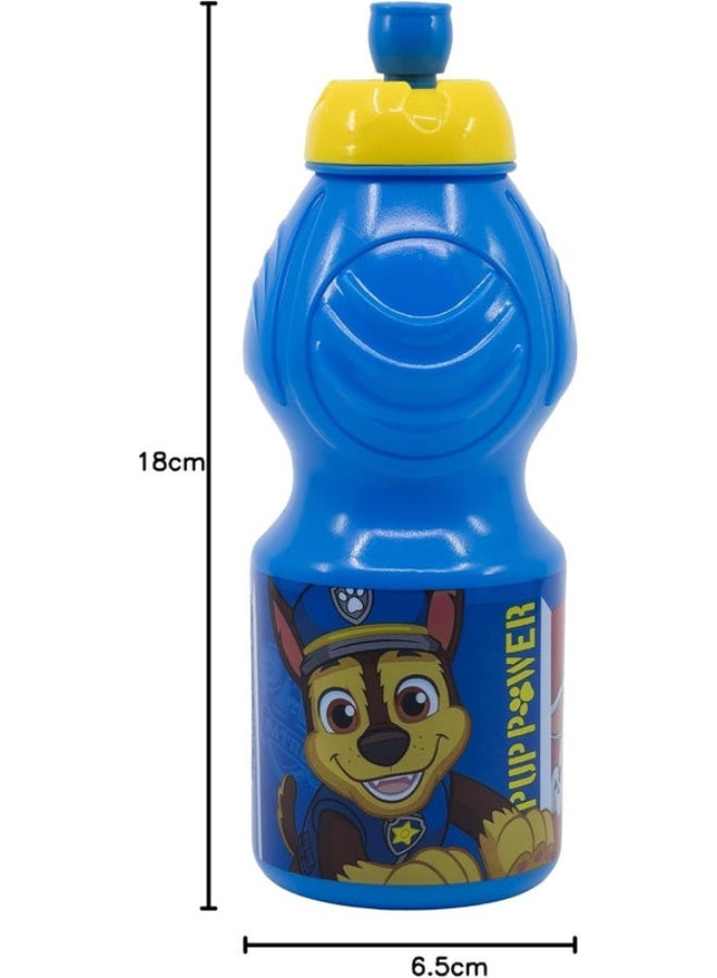ستور زجاجة مياه رياضية بلاستيكية من ستور، سعة 400 مل، سلسلة Paw Patrol Pup Power - Image 3