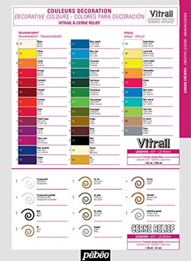 بيبيو طلاء بيبيو فيترايل، طلاء بتأثير الزجاج الملون، زجاجة 45 مل - أسود، 1.52 أونصة سائلة (عبوة من قطعة واحدة) - Image 5